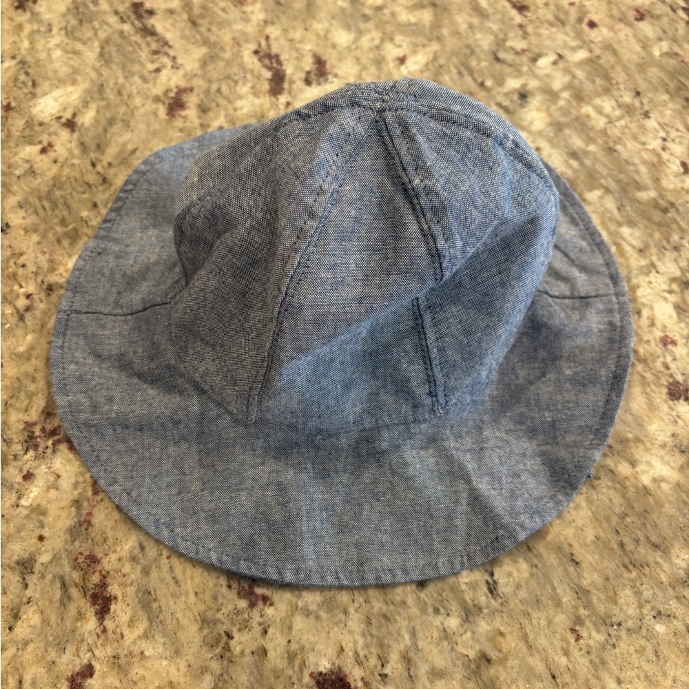 Baby Denim Blue Sun Hat